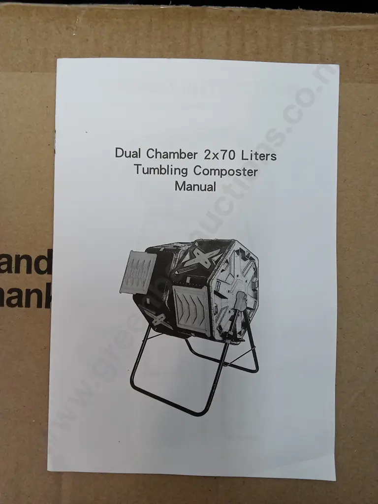 BRAND NEW 140L TUMBLING COMPOSTER Image 1++