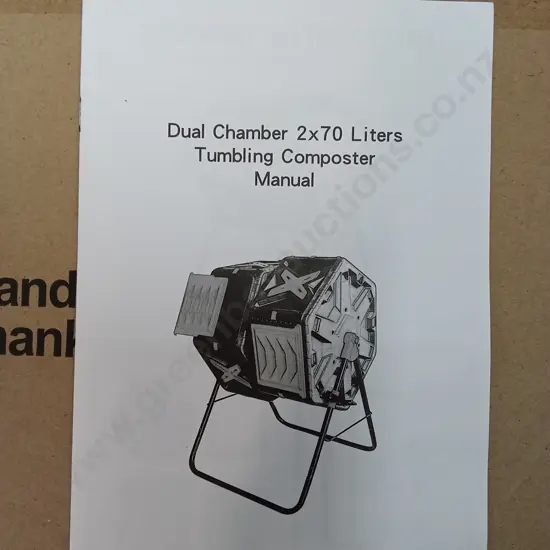 BRAND NEW 140L TUMBLING COMPOSTER