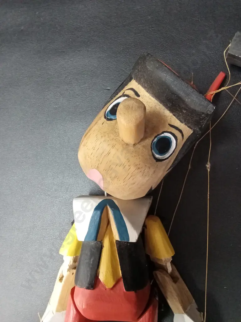 HANDMADE PINOCCHIO STRING MARIONETTE Image 1++