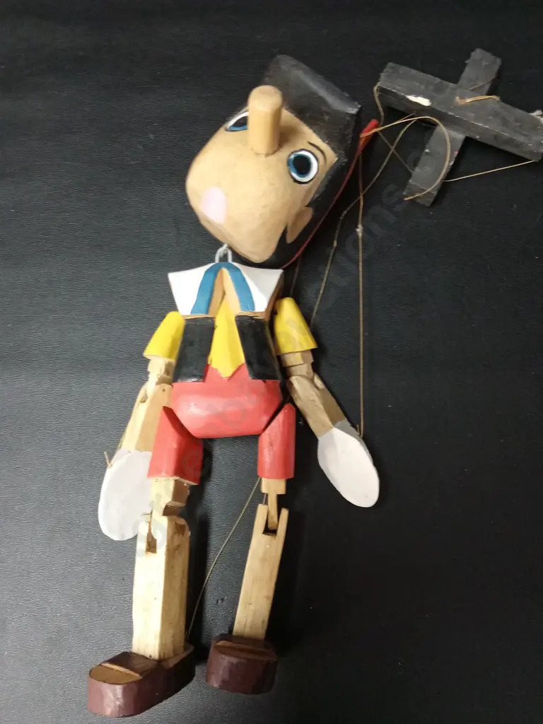 HANDMADE PINOCCHIO STRING MARIONETTE Image 1++