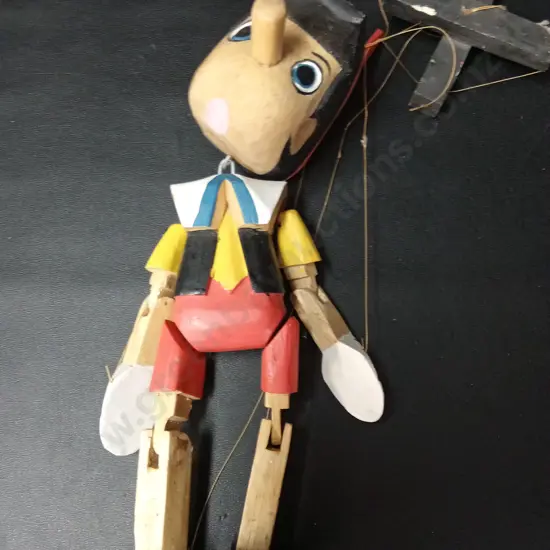 HANDMADE PINOCCHIO STRING MARIONETTE