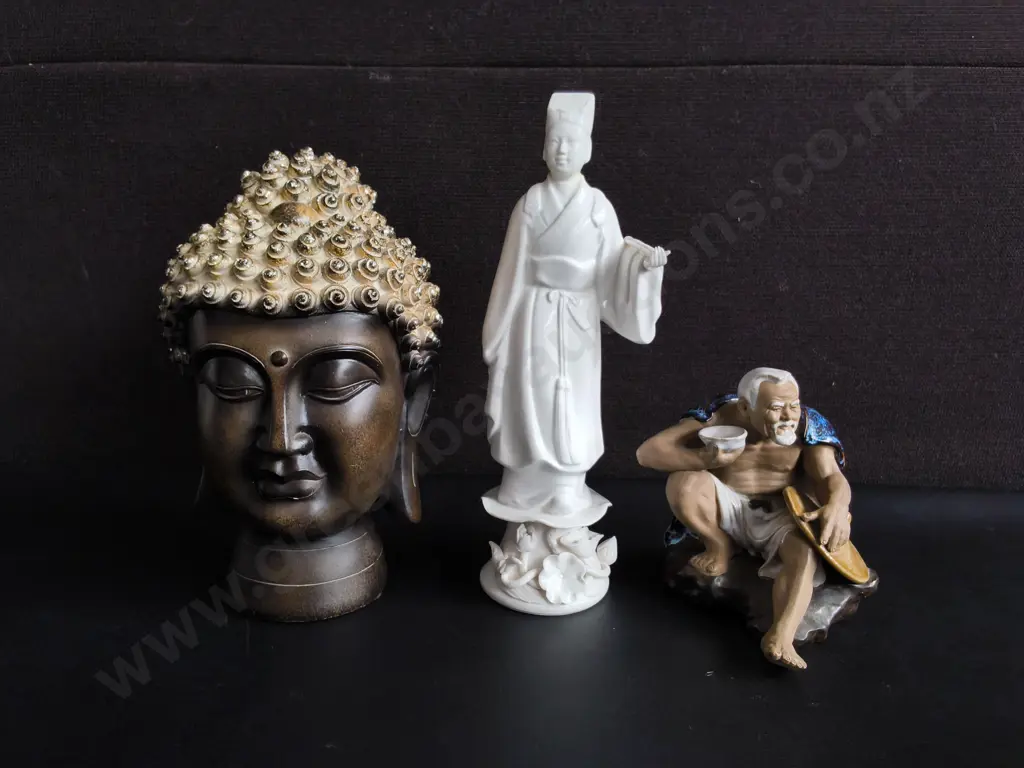 3 PIECES EASTERN DECOR, TALLEST H 28 CM Image 1++