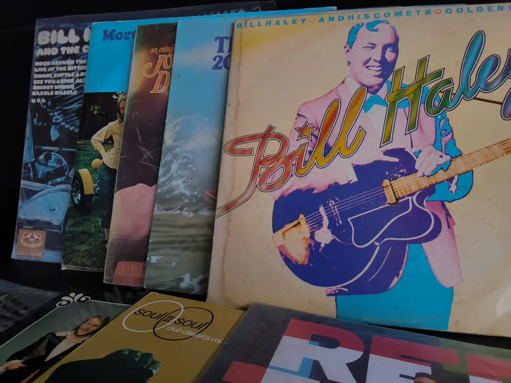 10 VINTAGE RECORDS Image 1++