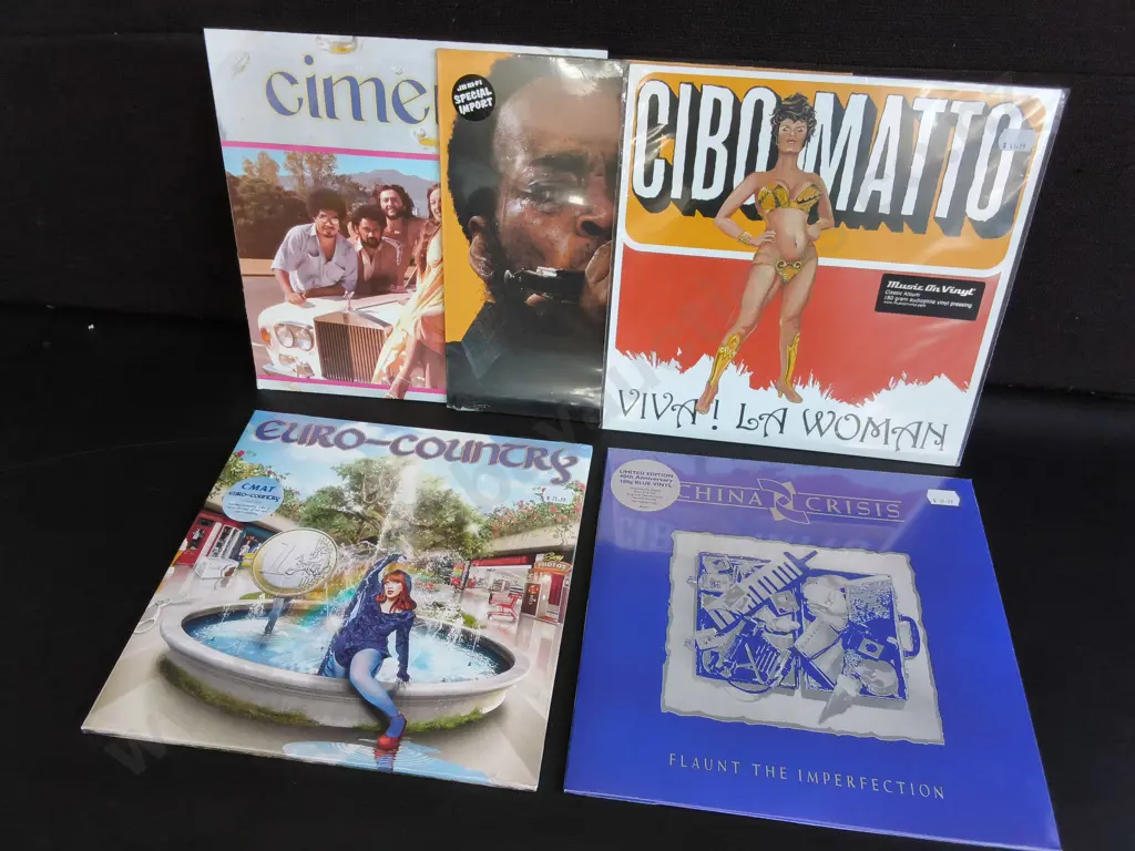 MIX OF 5 BRAND NEW RECORDS Image 1++