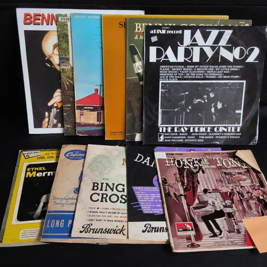 MIX OF VINTAGE JAZZ RECORDS