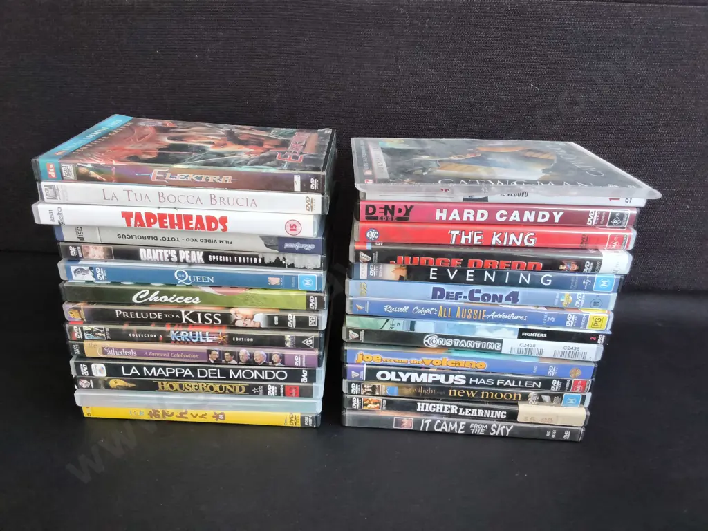 COLLECTION OF DVDS Image 1++