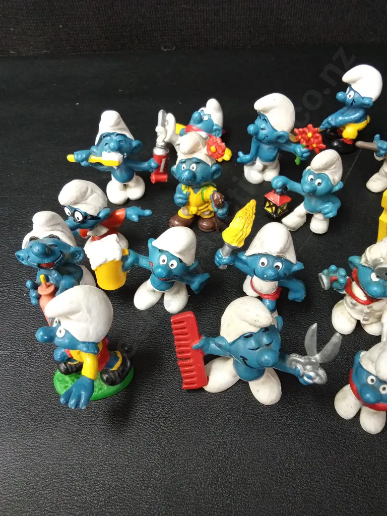 21 VINTAGE SMURFS TALLEST H6CM Image 1++