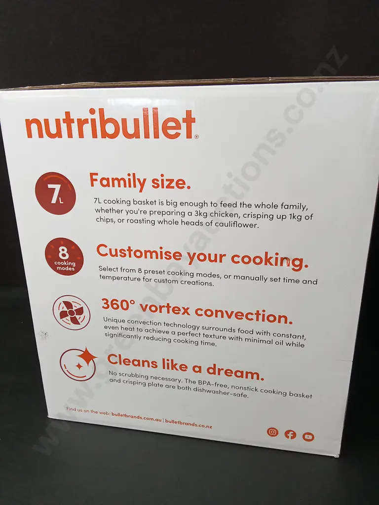 BRAND NEW NUTRIBULLET XXL DIGITAL AIR FRYER Image 1++