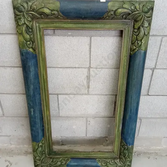 DECORATIVE WOODEN FRAME, H 110CM X W 70CM X D 6CM