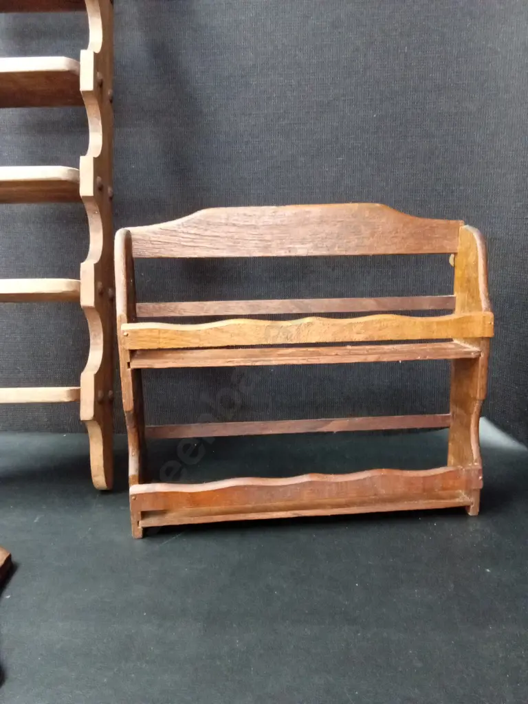 4 PIECES OF VINTAGE WOODEN HOME DECOR TALLEST H73CM Image 1++