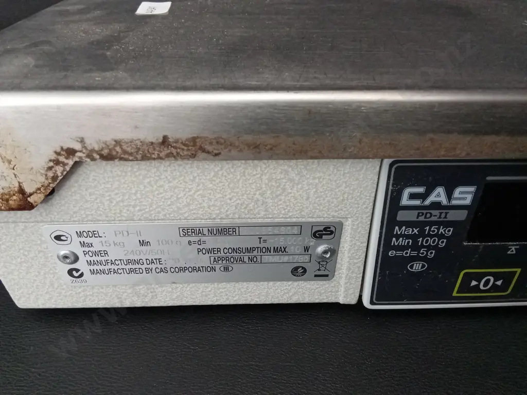 UNTESTED CAS PD-II SCALE (NO CORD) Image 1++