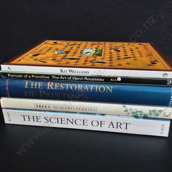 5 ART BOOKS
