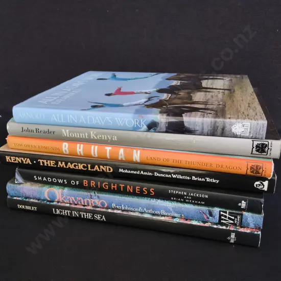 7 PHOTOGRAPHY AND TRAVEL BOOKS