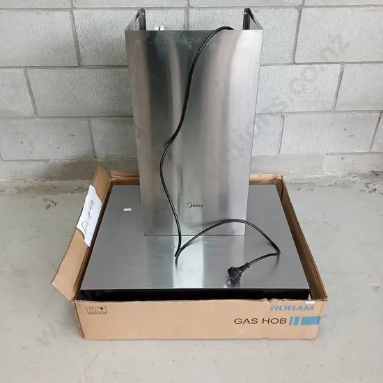 WORKING MIDEA KITCH RANGEHOOD, H 75CM X W 60CM X D 51CM