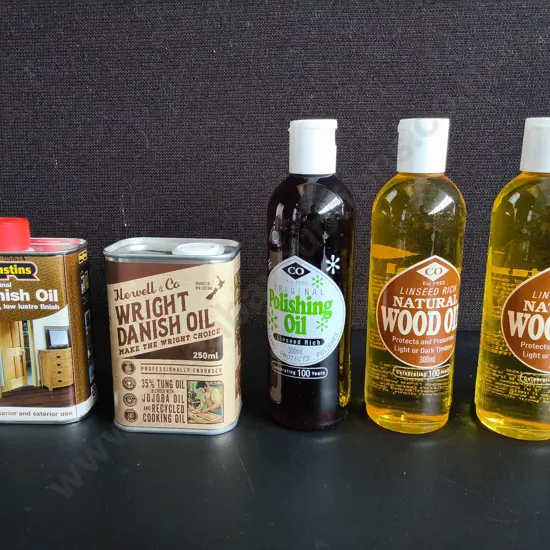 5 BRAND NEW OIL PRODUCTS