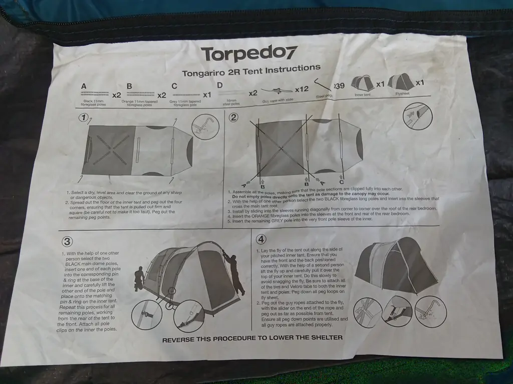 TORPEDO7 TONGARIRO 2R TENT Image 1++