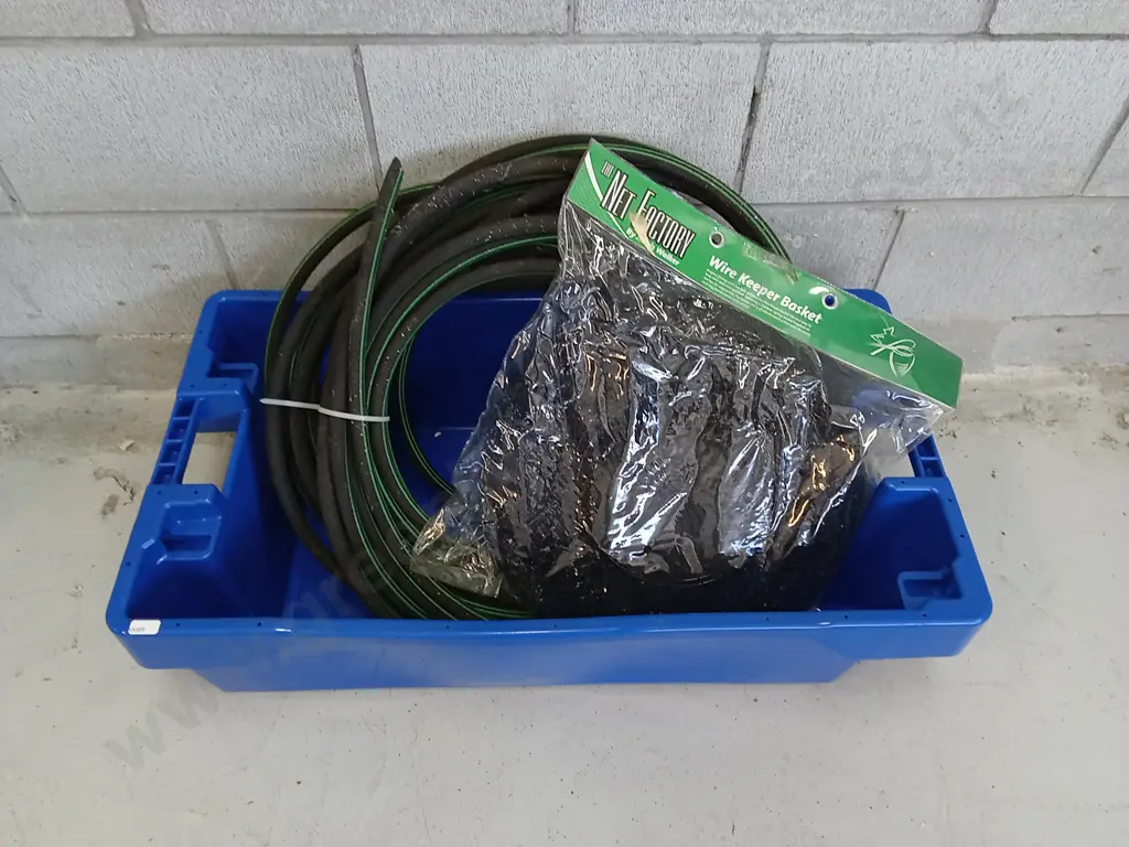 RUBBER HOSE AND WIRE KEEPER BASKET - BLUE BIN NOT INCLUDED Image 1++