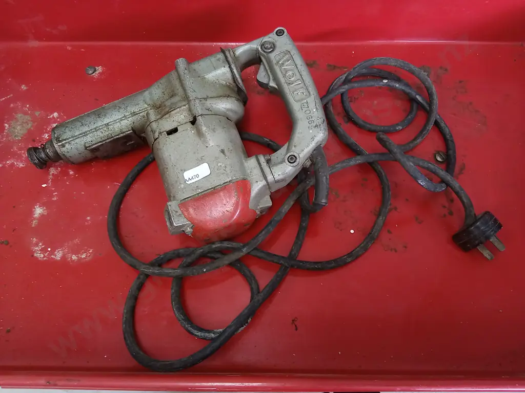 WORKING ELECTRIC HAMMER GUN WITH TOOL TROLLEY Image 1++