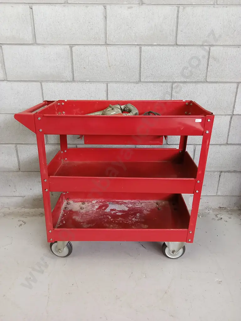 WORKING ELECTRIC HAMMER GUN WITH TOOL TROLLEY Image 1++