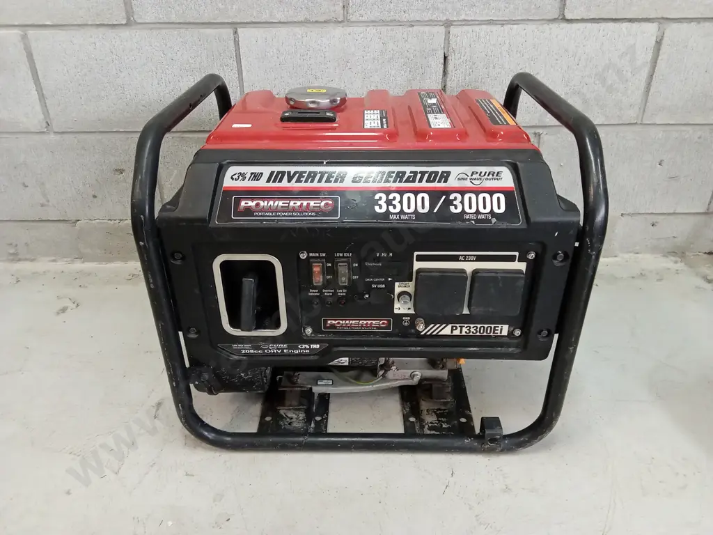 POWERTEC 3000W INVERTER GENERATOR Image 1++
