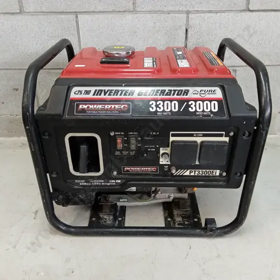 POWERTEC 3000W INVERTER GENERATOR