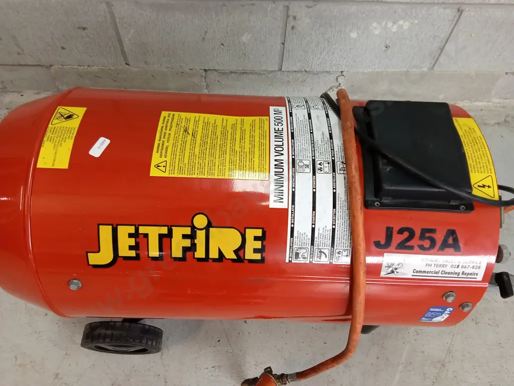 WORKING JETFIRE INDUSTRIAL HEATER Image 1++