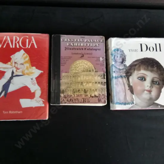 COFFEE TABLE BOOKS X 3