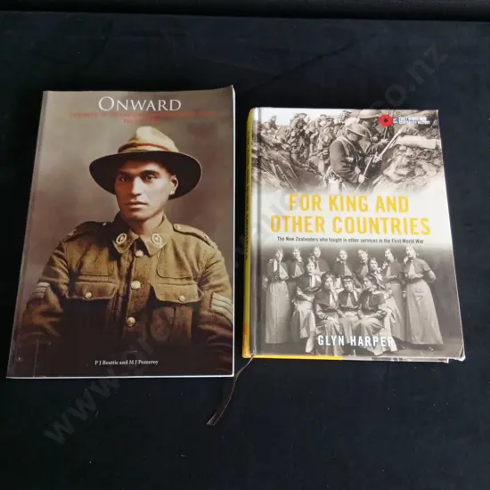 NEW ZEALAND WAR BOOKS X 2