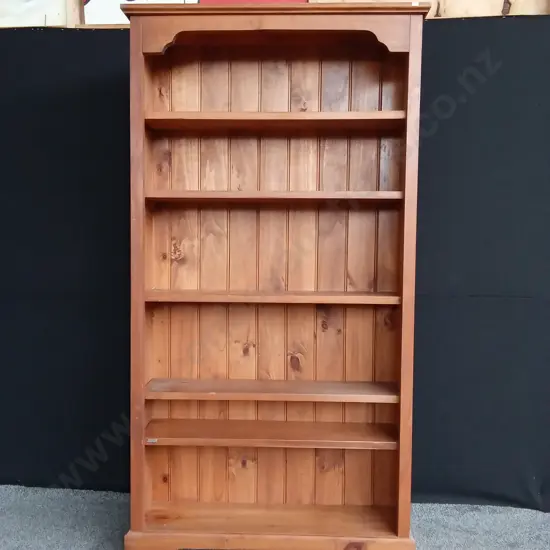 WOODEN BOOKCASE
