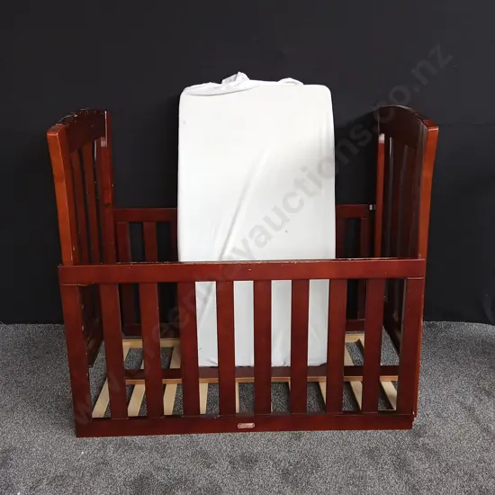 LOVE N CARE COT WITH MATRESS DISMANTLED