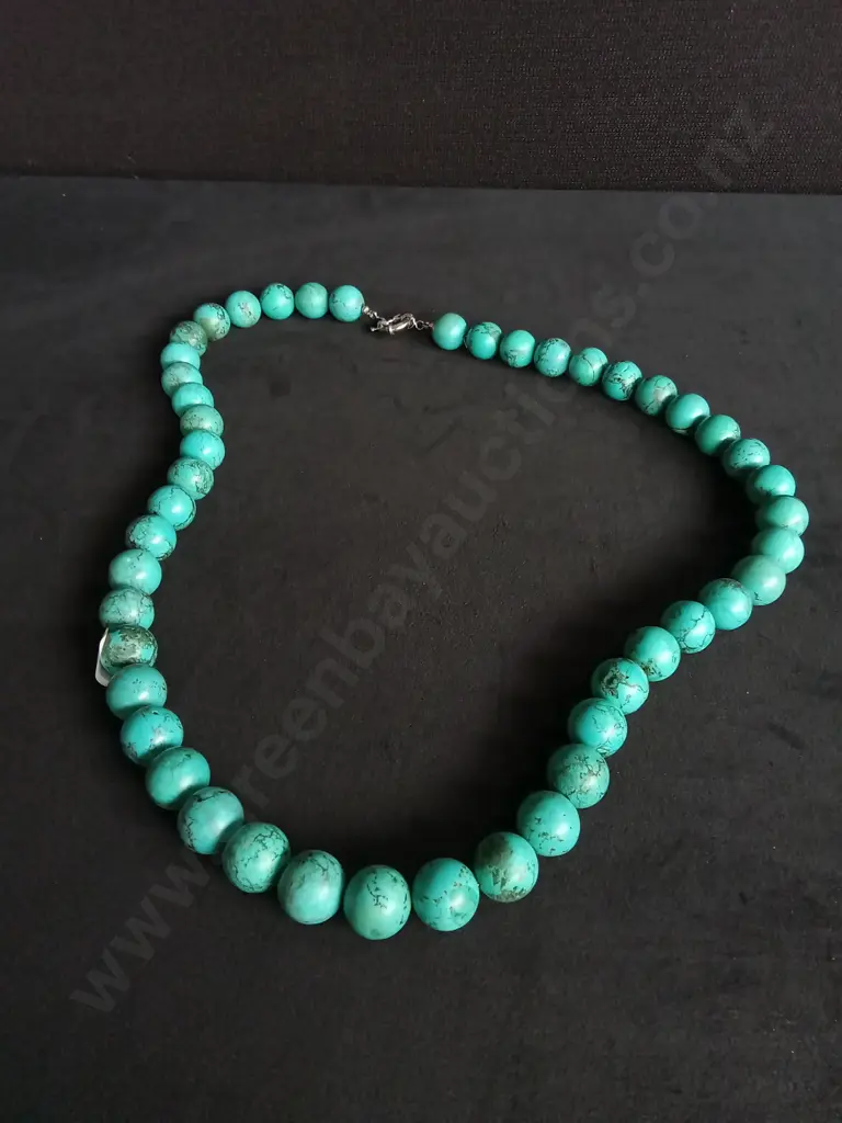LARGE TURQUOISE NECKLACE Image 1++