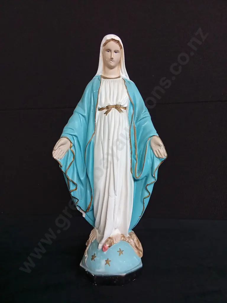 STATUE OF OUR LADY OF GRACE DEPICTED AS THE MIRACULOUS MADONNA Image 1++