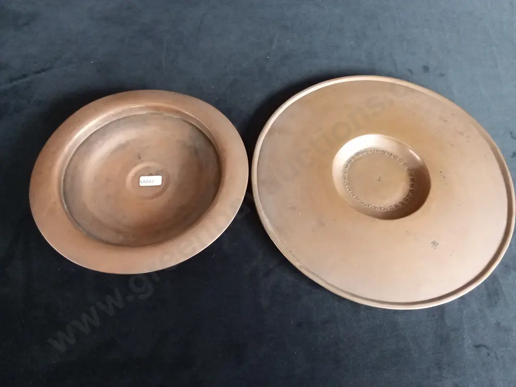 COPPER/BRASS BOWLS X 2 Image 1++