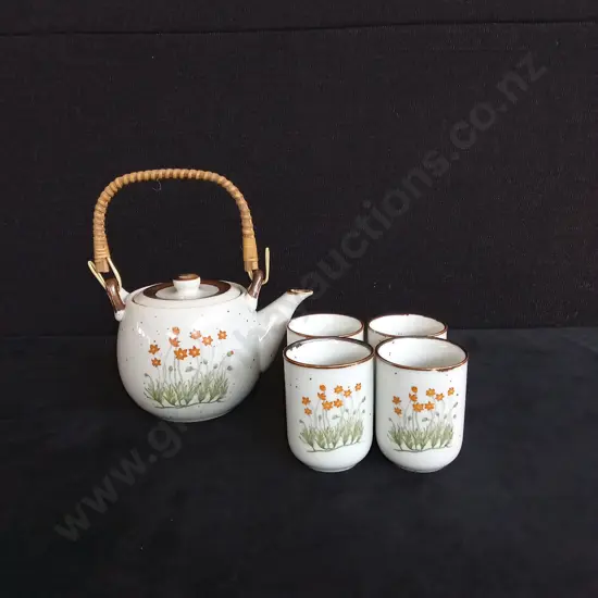 VINTAGE JAPANESE CERAMIC TEA SET