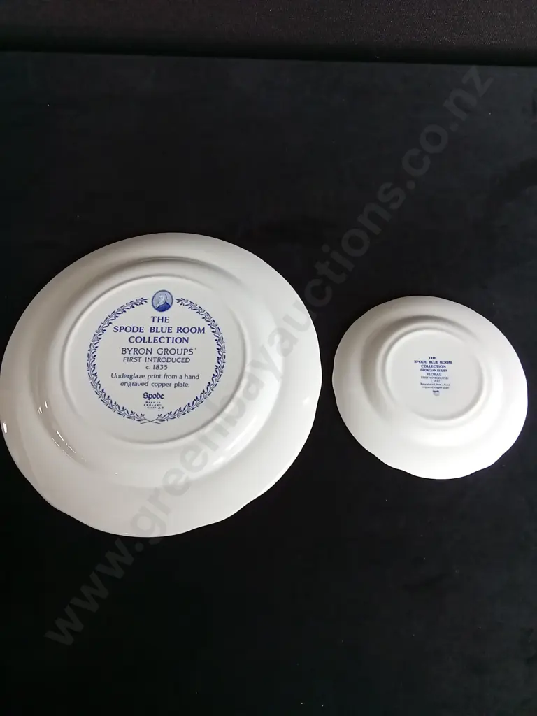 SPODE BLUE ROOM COLLECTION PLATES X 6 Image 1++