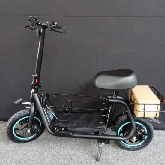 GYROOR C1S ELECTRIC SCOOTER WITH SEAT BASKET AND CHARGER BRAND NEW