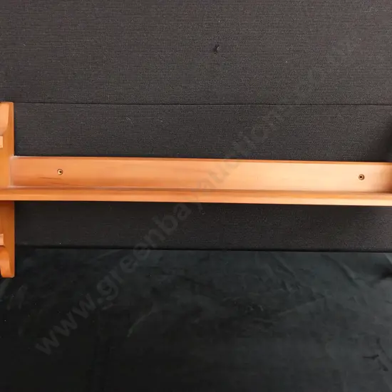 WOODEN WALL MOUNTED SHELF
