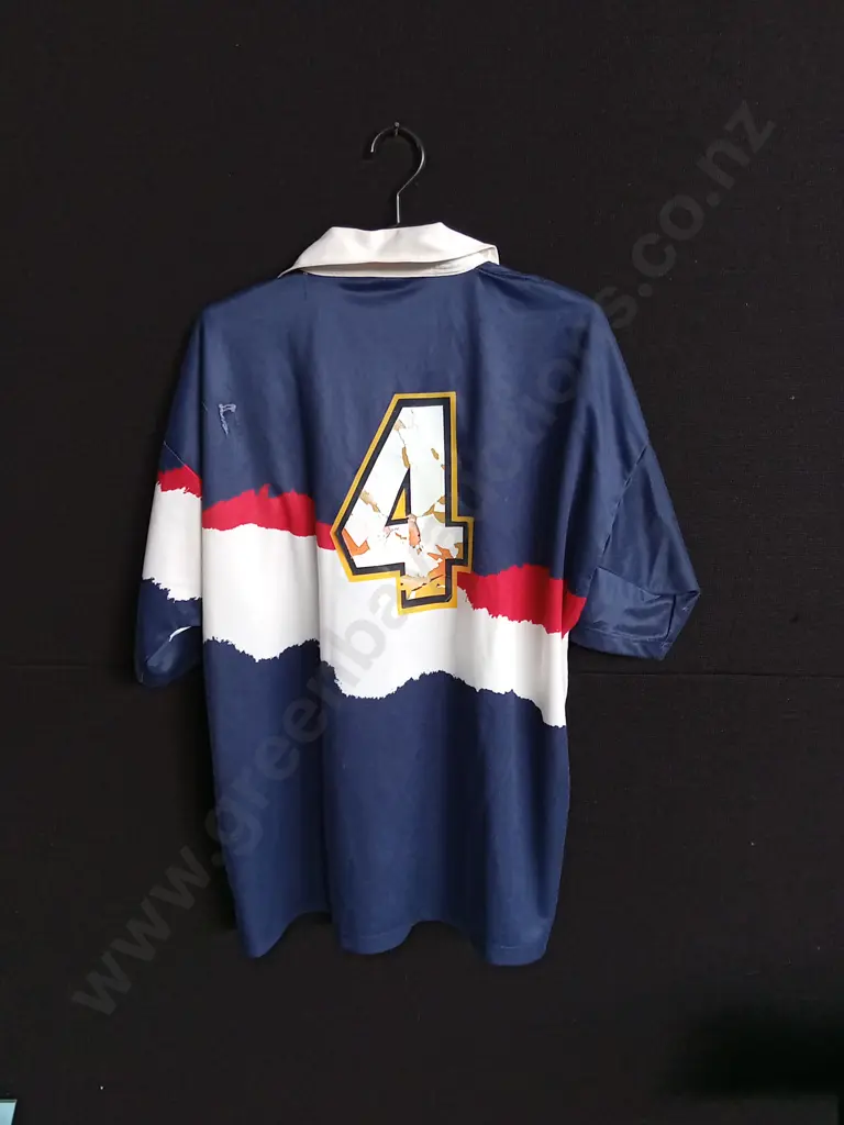 VINTAGE 1997 AUCKLAND RUGBY UNION NPC JERSEY SIZE XXXXL Image 1++