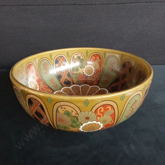 DECORATIVE PORCELAIN COUNTERTOP BASIN ROUND DIAMETER WIDTH 410-420MM HEIGHT 150~160MM