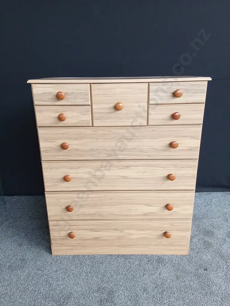 WOODEN CHEST OF DRAWERS H113.5CM D45CM L94CM Image 1++