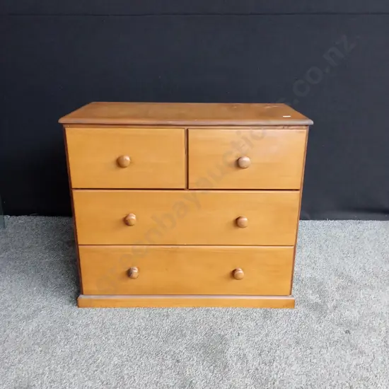 WOODEN CHEST OF DRAWERS H72CM D45CM L81CM