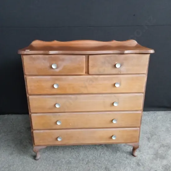 WOODEN CHEST OF DRAWERS L95CM H95CM D 40CM