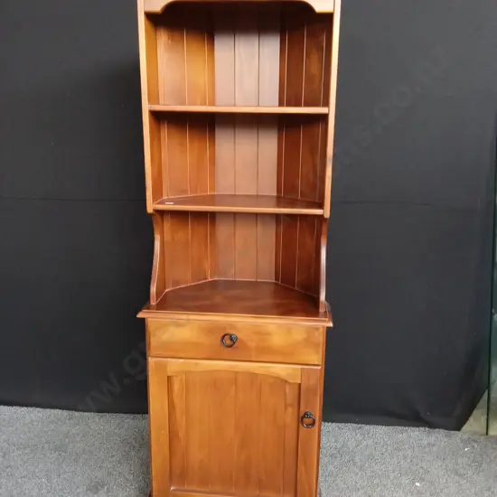 WOODEN DISPLAY CABINET H80CM L63CM D38CM
