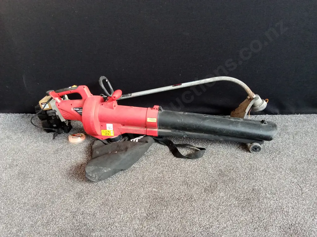 RYOBI PETROL LINE TRIMMER &HOMELITE ELECTRIC BLOWER VAC Image 1++