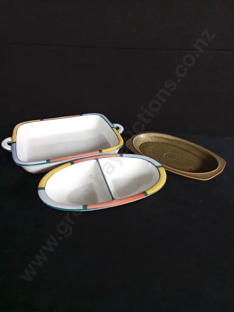 TEMUKA NZ POTTERY X 3 Image 1++