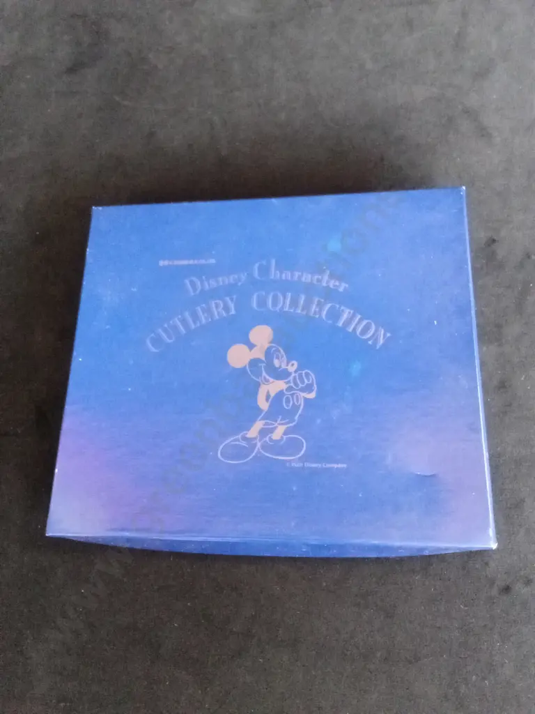 DISNEY CHARACTER CUTLERY TEASPOON SET UNUSED FROM JAPAN Image 1++