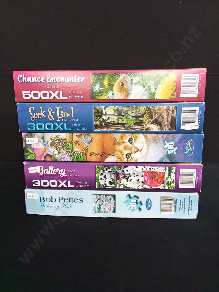 PUZZLES X 5 Image 1++