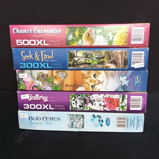 PUZZLES X 5