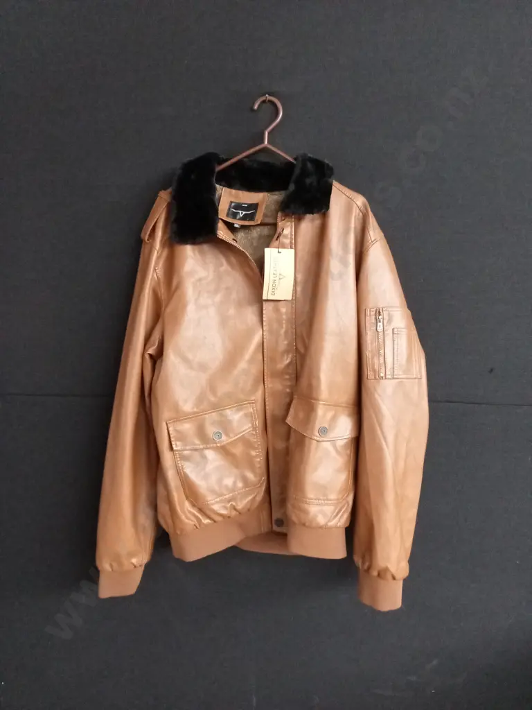 DIXON LEATHER JACKET SIZE XXL Image 1++