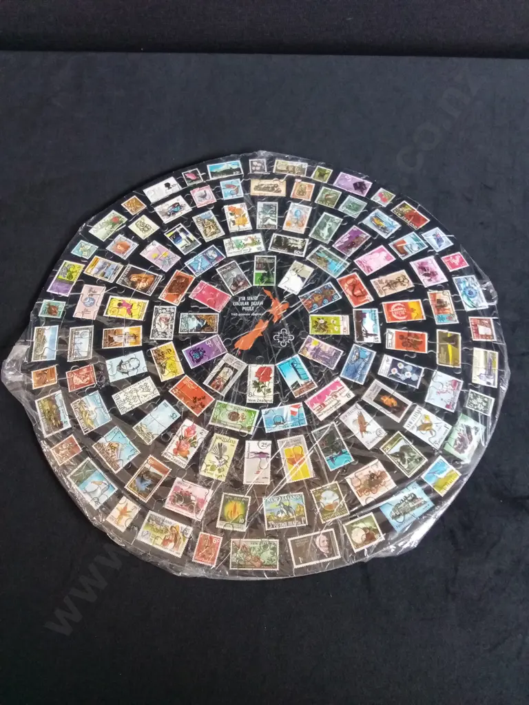 PUZZLE OF NZ STAMPS Image 1++
